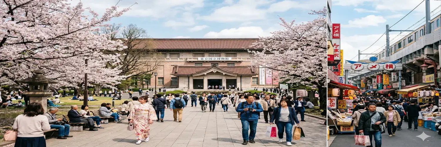 Ueno Park & Museum Tour